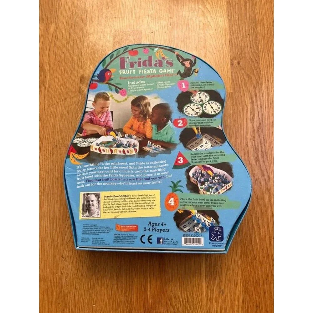 Frida’s Fruit Fiesta Game - Alphabet Fun!